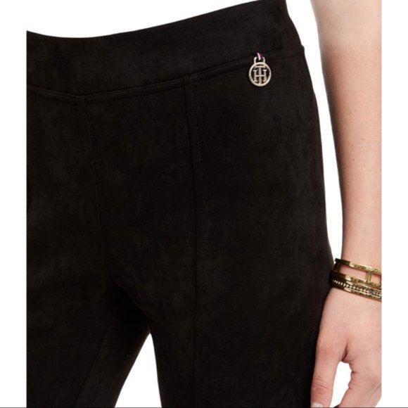 NWT TOMMY HILFIGER | Faux-Suede Pants - Picture 3 of 4